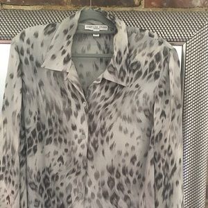 Josephine Chaus Ladies semi sheer blouse Size 18W